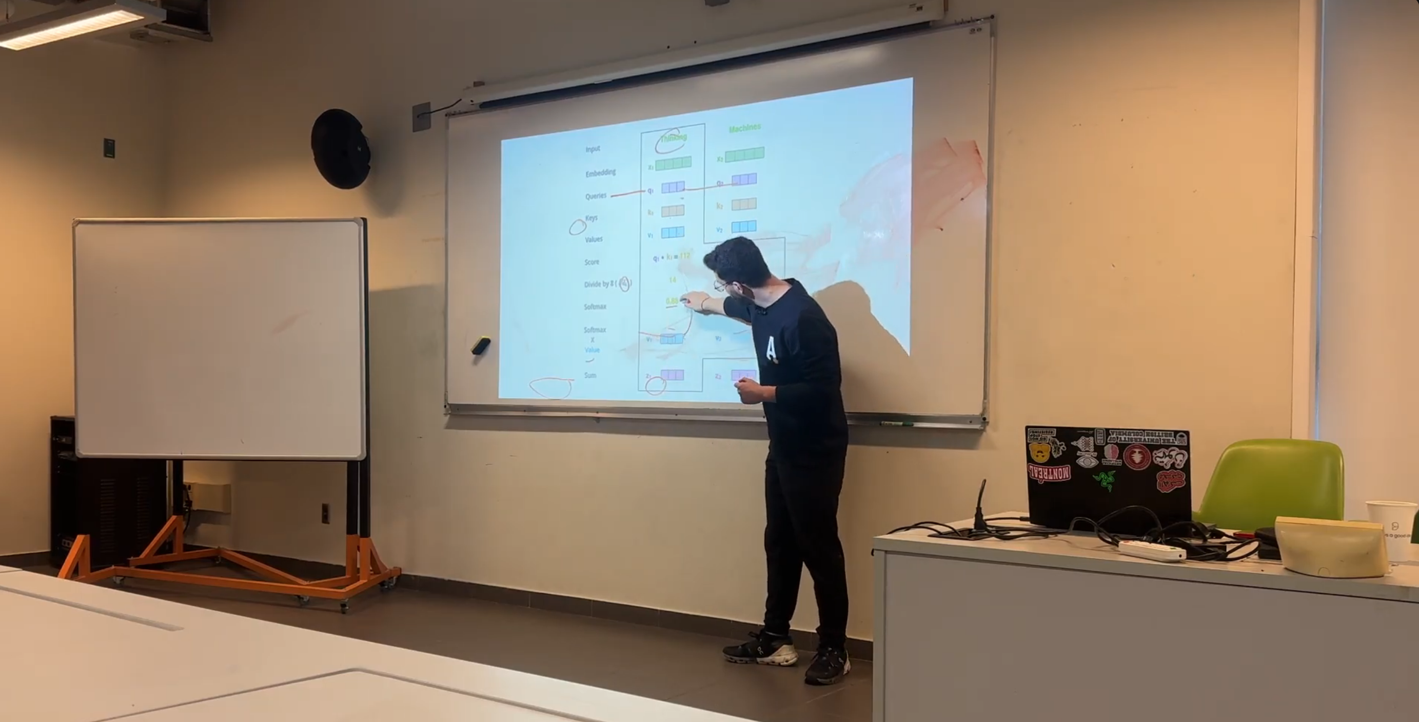 Mohamad Bazzi presenting